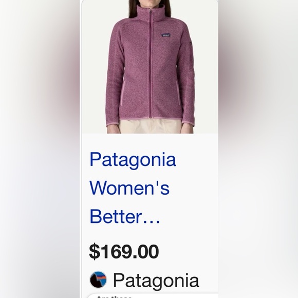 Patagonia Woman’s Better Sweater Full Zip Up size Medium - Picture 8 of 8